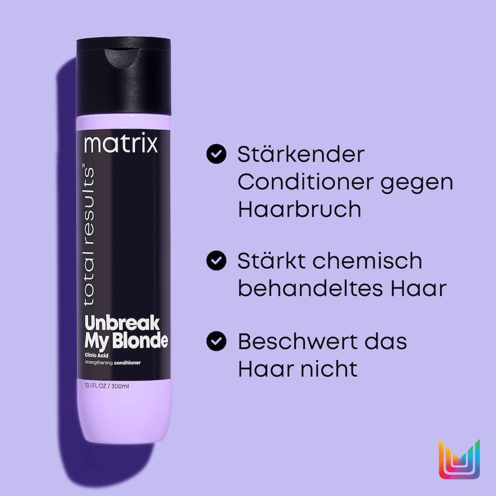 Unbreak My Blonde - Kräftigende Pflegespülung für gebleichtes Haar