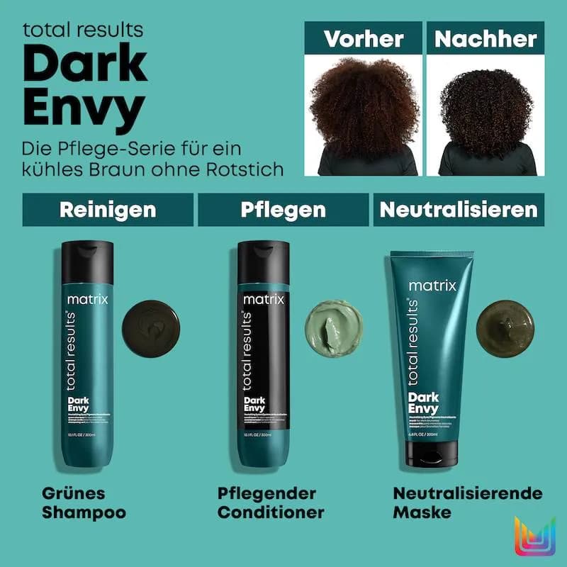 Dark Envy - Matrix Dark Envy Shampoo zur Neutralisation von Rotstichen. 3