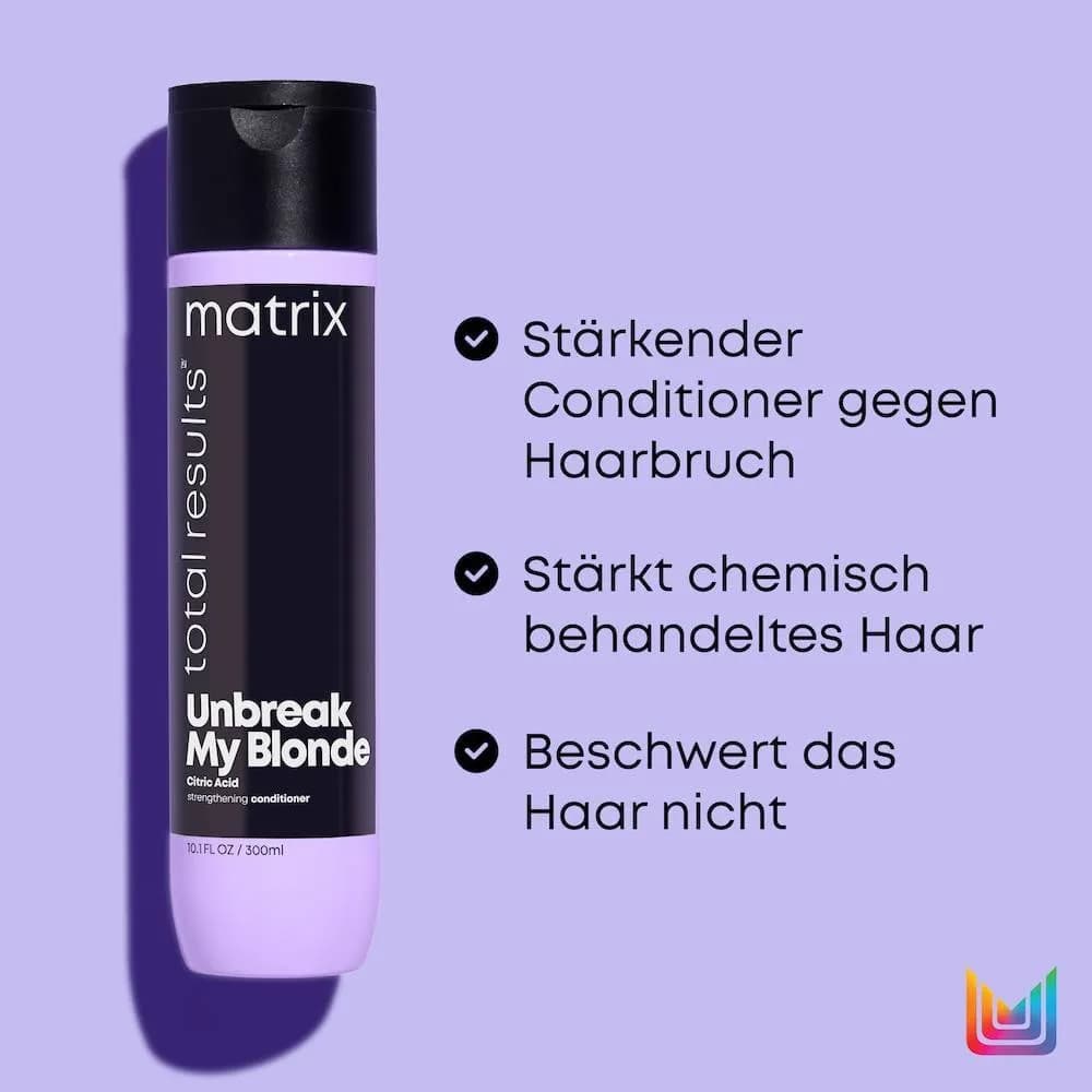 Unbreak My Blonde - Kräftigende Pflegespülung für gebleichtes Haar